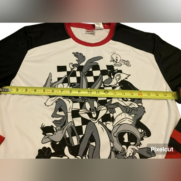 Looney Tunes Athletic Men’s Long Sleeve Graphic Design T-Shirt Size M - Picture 5 of 10